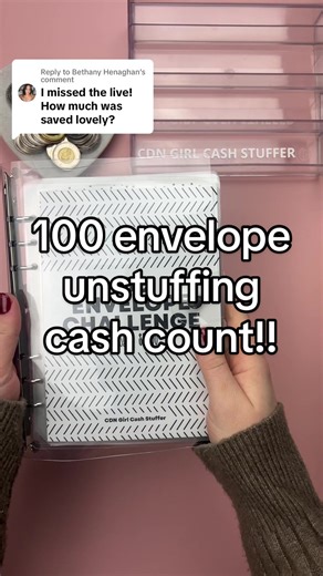 100 Envelope Challenge Unstuffing: How Much Did I Save?