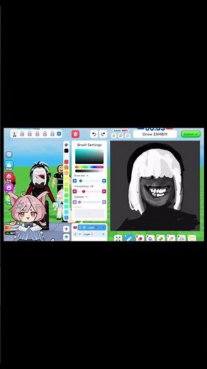 halloween draw me! #drawme #roblox #halloween