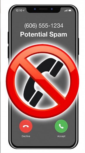 How to block spam calls on iPhone #BlockSpam #StopSpamCalls #shorts