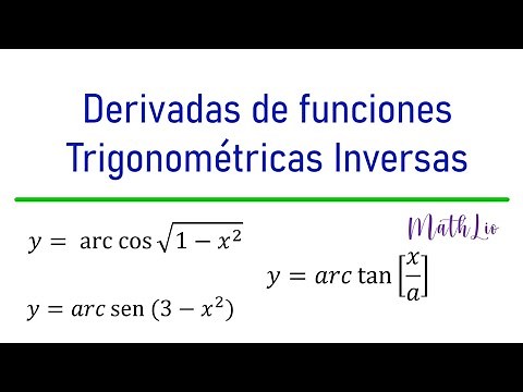 Derivadas de Funciones Trigonométricas Inversas