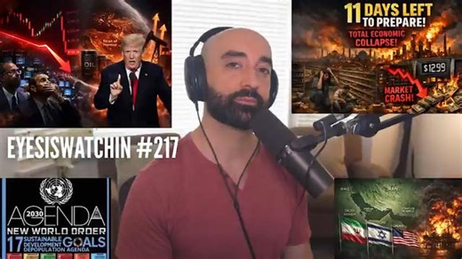 Extinction Level Event: Hormuz BLOCKED, Famine & Trump’s Great Reset - EyesIsWatchin #217