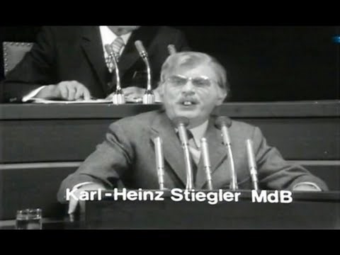 Loriot 1972 - Rede des Bundestagsabgeordneten Karl-Heinz Stiegler