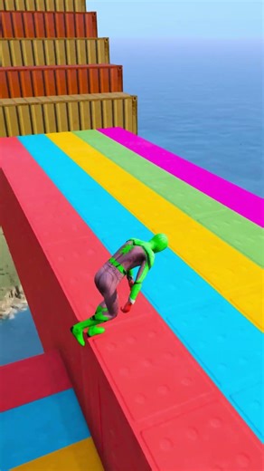 GTA 5 Epic Ragdolls | Spider-Man Jumps/Fails ep. 3554