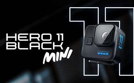 正式介绍 GoPro HERO11 Black Mini｜麻雀虽小五脏俱全，旗舰性能一样不少。