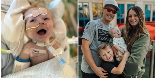 ‘My family is back together’: Robinson, Texas baby back home after battling critical heart defects since birth