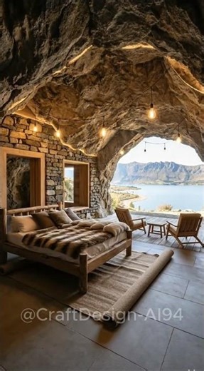 Luxury Cave Home Build 🤯 Mountain Lake