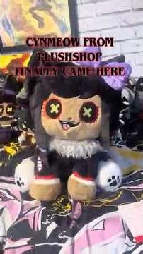 CYNMEOW PLUSH IS HERE AHH #md #plush #cyn #murderdronesepisode8 #plushshop #glitch #cynessa #cat