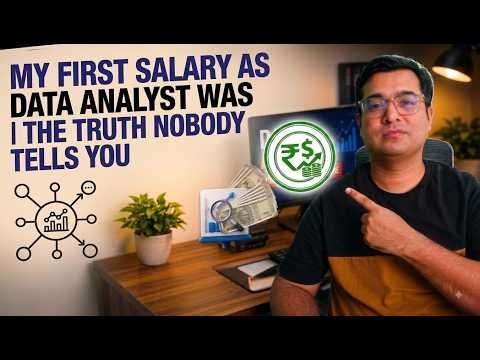 MY FIRST SALARY AS A DATA ANALYST -THE TRUTH NOBODY TELLS YOU
