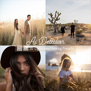 Ai Masking Lightroom Presets (20) - Mobile/desktop, Ai Auto Detection/selection, Brushes, Photo Retouching, Speed up Workload - Etsy