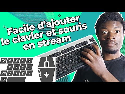 Votre clavier et souris ou manette en overlay de stream (OBS Studio)