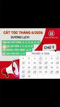What are the auspicious days to get a haircut in June 2026? Good fortune, wealth, and luck | Feng...