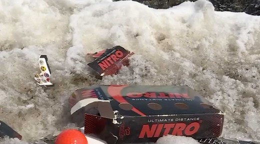 Truck spills 5,000 golf balls onto Wisconsin highway