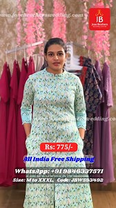 2K views · 1.2K reactions | Cotton slitted kurthi in color neck.. Two...