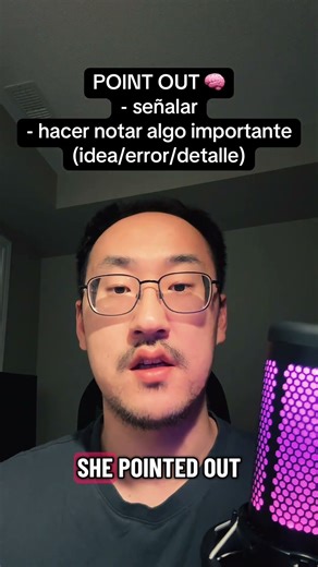 Point vs Point Out: con el dedo o con la mente | Aprende inglés fácil #inglesfacil #aprenderingles