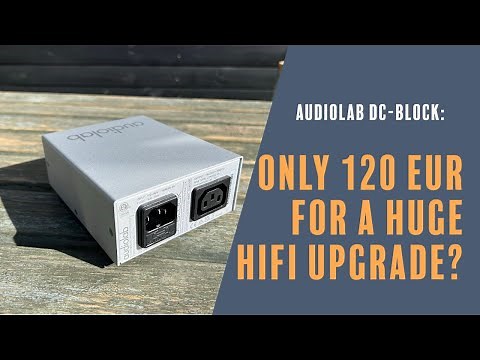 Only 120 EUR for a huge HiFi upgrade? | Audiolab DC-block | Freaky Show