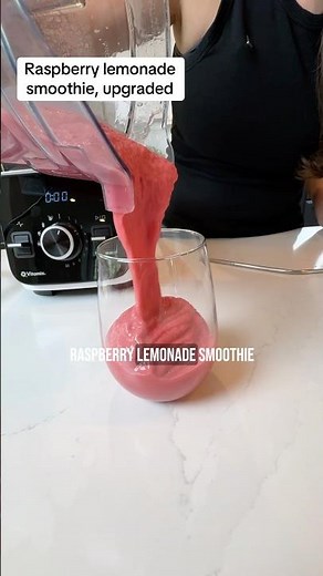 I was making raspberry lemonade smoothies wrong 🍋