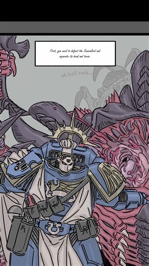 🥘 Space Chef 🥘 - A Warhammer 40k Webcomic Dub by 🩷PINK LIZARD🩷 #tabletopgame #warhammer40k #fantasy