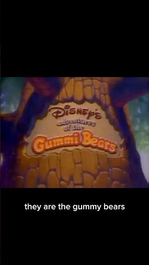 Disney’s Gummi Bears Intro #genx #cartooncharacter #disney #gummibears #nostalgia