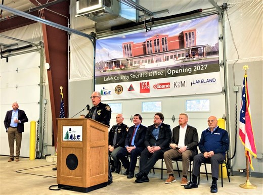 Officials break ground on Lake County Public Safety Center in Painesville