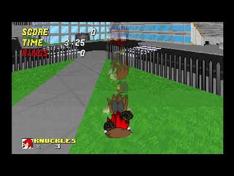 SRB2 - Quarrelsome 5: Knuckles' abilities showcase