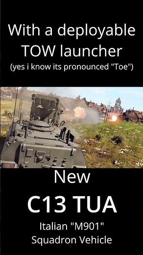 NEW C13 TUA COMING TO WAR THUNDER!!!!!! #warthunder #gaming #tank #shorts