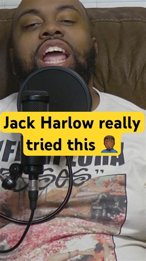 Jack Harlow really tried to pass this BS off 🤦🏾‍♂️ #jackharlow #hiphop #shorts