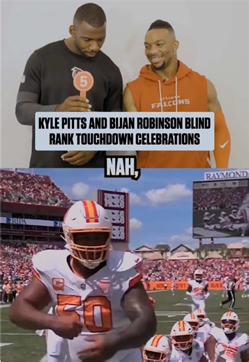 #bijanrobinson & #kylepitts are some harsh critics 😂 #atlantafalcons #nfl