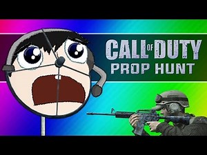 Call of Duty 4: Prop Hunt Funny Moments - Nogla's Lover, Boat Pile, Lucky Barrel (CoD4 Mod)