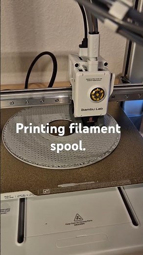 Bambu lab A1 refill filament spool Part 1 #3dprinting