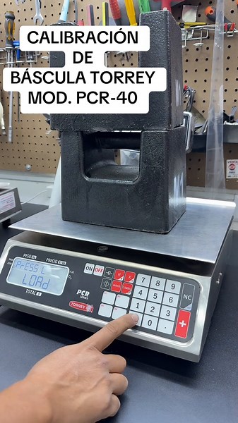 Calibración de Báscula Torrey PCR-40: Guía Completa