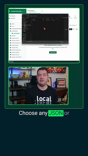 How to Quickly Import or Export Data using MongoDB Compass