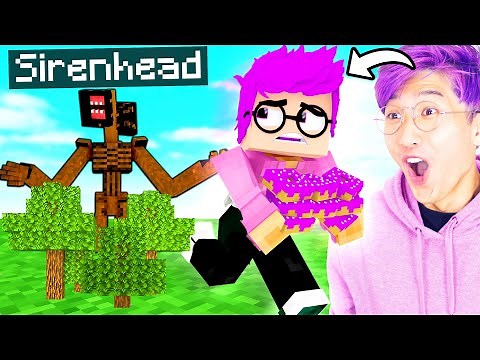Can LANKYBOX Survive SIRENHEAD In MINECRAFT?! (LankyBox Minecraft Movie!)