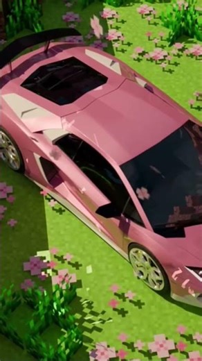 Lamborghini x Minecraft #caredit #viral #mod #lamborghini