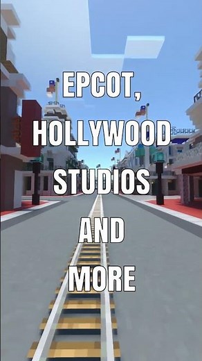 Disney World in Minecraft!