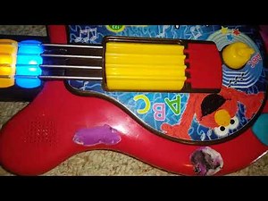 Red Elmo Guitar Toy Review