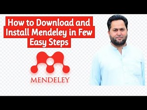 Download and Install Mendeley Desktop in Easy Step