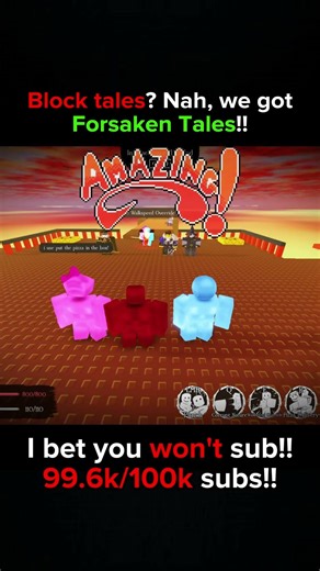 Block tales! Nah, we've got Forsaken tales!! || #roblox #forsaken #fyp