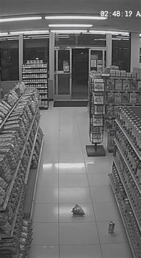 Ghost Caught on Security Camera!