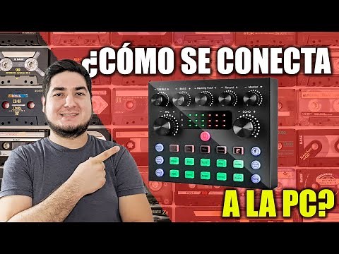 CÓMO CONECTAR la tarjeta de SONIDO V8S