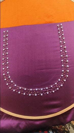 AARI WORK##Back neck design ##ariwork