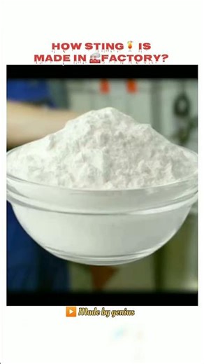 How sting🍹 is made in factory?