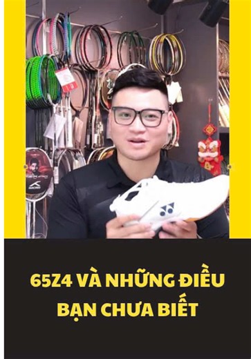 65Z4 và những điều ít ai biết về đôi giày nhà Yonex 😄 #thegioicaulong #TGCL #caulong #giaycaulong #65z4