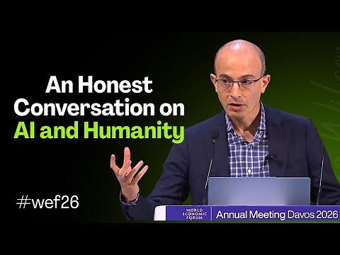 An Honest Conversation on AI and Humanity ‪@wef‬ | Yuval Noah Harari