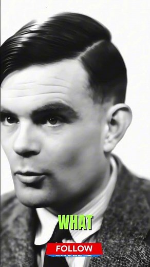 The Genius Who Cracked Nazi Codes 🧩 #AlanTuring #History #WW2
