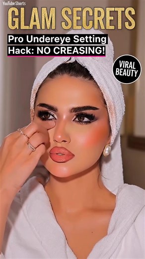 How to Get Flawless Pro Under Eye Setting ✨ #shorts #makeup #makeuptutorial #learningwithnk #viral