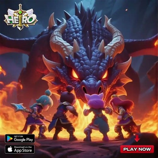 Become a hero and defeat the monsters. #iHero #MobileRPG #BossBattle #RPGGame