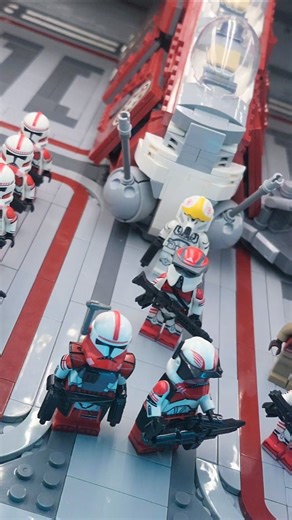 Clone Wars Customs | The next hanger is now occupied by the coruscant guard, we are sorting parts to begin our new building mini series. #starwars #lego... | Instagram