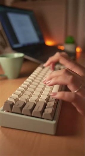 Keyboard Typing ASMR 🎧 Cozy Late Night Work Vibes | Satisfying Mechanical Keyboard Sounds