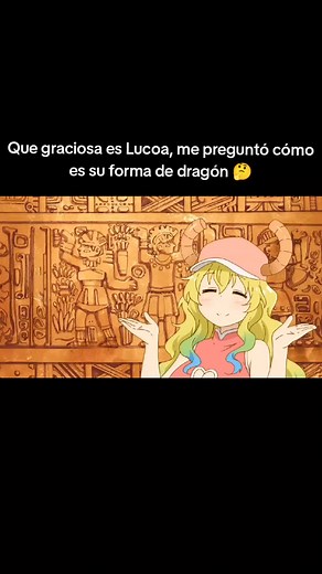 #anime #misskobayashisdragonmaid | Lucoa Miss Kobayashi's Dragon Maid