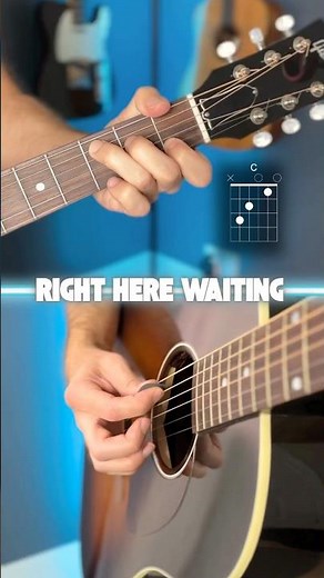 right here waiting (richard marx) guitar tutorial #guitarlesson